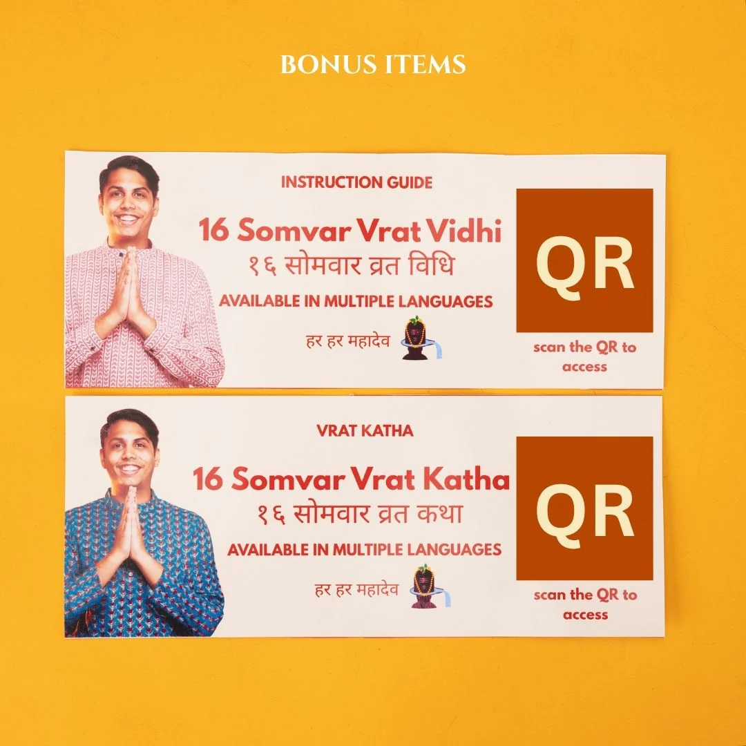 Solah Somvar Vrat Basic Kit – 16 Somvar Vrat Starter Pack - Image 5
